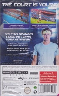 Tennis World Tour [FR] Box Art