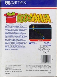 Eggomania (Standard Case) Box Art