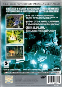 Ratchet & Clank 2: Fuoco a Volontà - Platinum Box Art