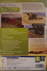 ProFarm 1: New map, tractors and combines Box Art