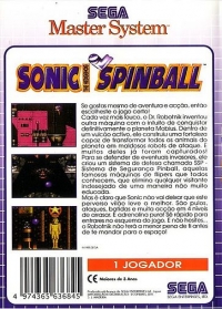 Sonic Spinball [PT] Box Art