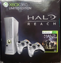 Microsoft Xbox 360 S 250GB - Halo Reach Box Art