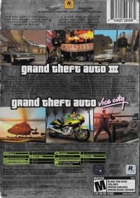 Grand Theft Auto Double Pack [CA] Box Art