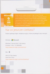 Origin Access Premier Darmowy Przewodnik Box Art