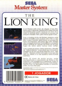 Lion King, The (purple cover) Box Art