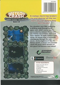 Meteor Crash - Classic Games Collecton Box Art