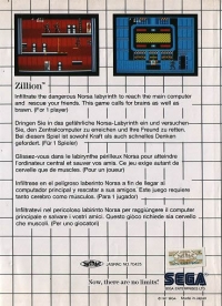 Zillion (No Limits) Box Art