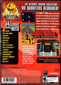 Namco Museum 50th Anniversary - Greatest Hits Box Art