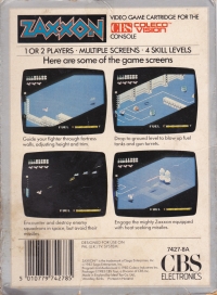 Zaxxon [UK] Box Art