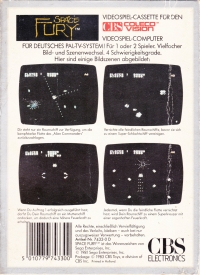 Space Fury [DE] Box Art