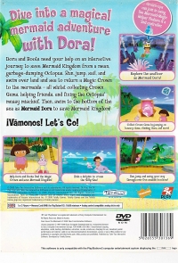 Dora The Explorer: Dora Saves The Mermaids Box Art