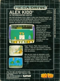 Alex Kidd in the Enchanted Castle Box Art