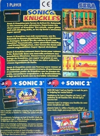 Sonic & Knuckles (1563-05) Box Art