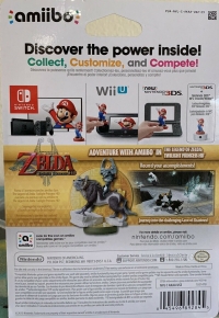 Legend of Zelda, The - Wolf Link (red Nintendo logo) Box Art