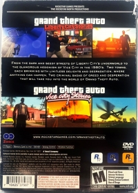 Grand Theft Auto Double Pack: Liberty City Stories / Vice City Stories Box Art