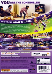 Kinect Sports (Made in Mexico) Box Art