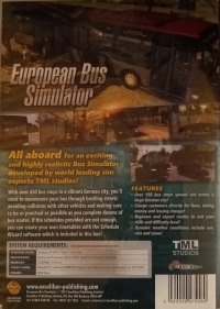 European Bus Simulator Box Art