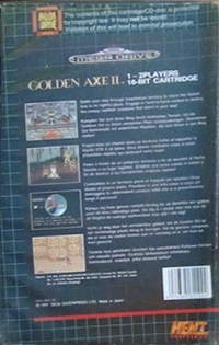 Golden Axe II [SE] Box Art