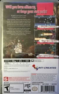 Bloodstained: Curse of the Moon (ensemble cover) Box Art