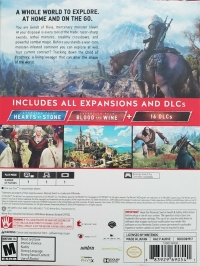 Witcher 3, The: Wild Hunt: Complete Edition (box) Box Art