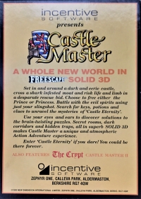 Castle Master also featuring The Crypt: Castle Master II Box Art