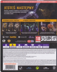 Mortal Kombat 11 display cover card - PlayStation 4 [PL] Box Art