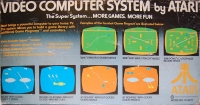 Atari Video Computer System CX-2600 (Made in Taiwan) Box Art