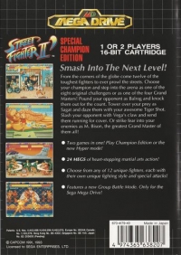 Street Fighter II - Special Champion Edition Box Art