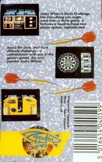 Jocky Wilson's Darts Challenge Box Art