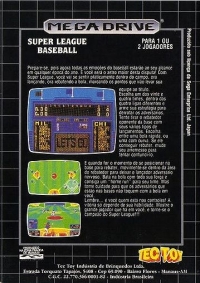 Super League Baseball Box Art