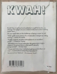 Kwah! Box Art