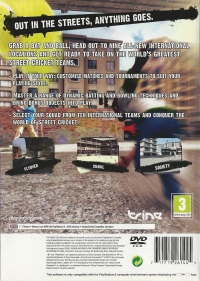 Street Cricket Champions 2 Box Art