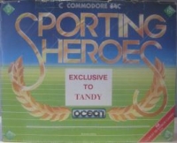 Commodore 64C - BrainBox / Sporting Heroes Box Art