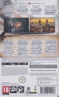 Assassin's Creed III Remastered [PL][CZ][SK][HU] Box Art