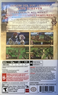 Langrisser I & II Box Art
