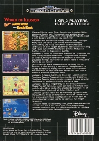 World of Illusion Starring Mickey Mouse and Donald Duck [GR] Box Art