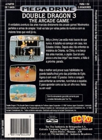 Double Dragon 3: The Arcade Game Box Art