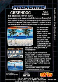 Greendog: The Beached Surfer Dude! Box Art