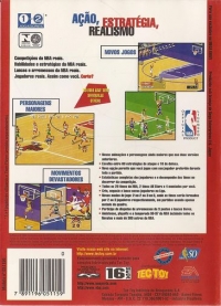 NBA Live 97 (large cart) Box Art