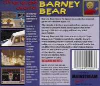 Barney Bear Goes to Space (jewel case) Box Art