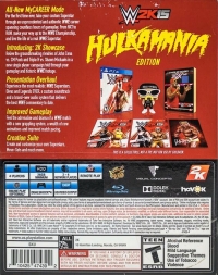 WWE 2K15 - Hulkamania Edition Box Art