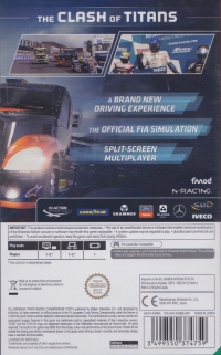 FIA European Truck Racing Championship Box Art