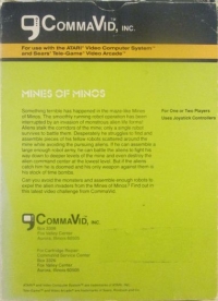 Mines of Minos Box Art