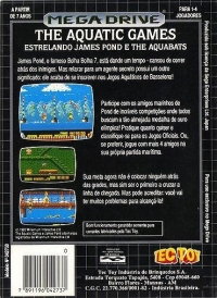 Aquatic Games estrelando James Pond e The Aquabats, The Box Art