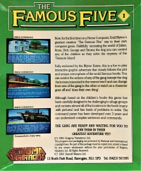 Famous Five, The: Five on a Treasure Island Box Art