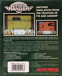 Airborne Ranger (The Action Simulation) Box Art