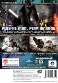 Peter Jackson's King Kong: The Official Game of the Movie [UK] Box Art