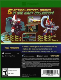 Mega Man Zero / ZX Legacy Collection Box Art