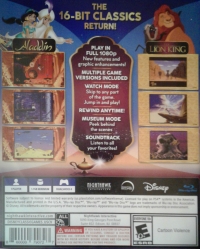 Disney Classic Games: Aladdin and The Lion King Box Art