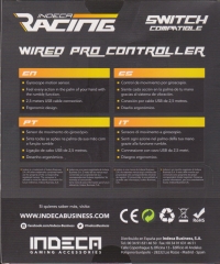 Indeca Racing Wired Pro Controller Box Art